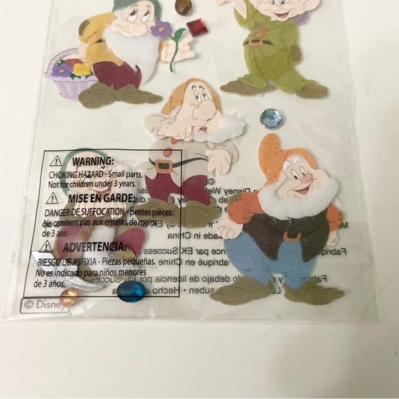 Disney Dwarfs Sticker Set with Colorful Gems - Picture 3 of 16